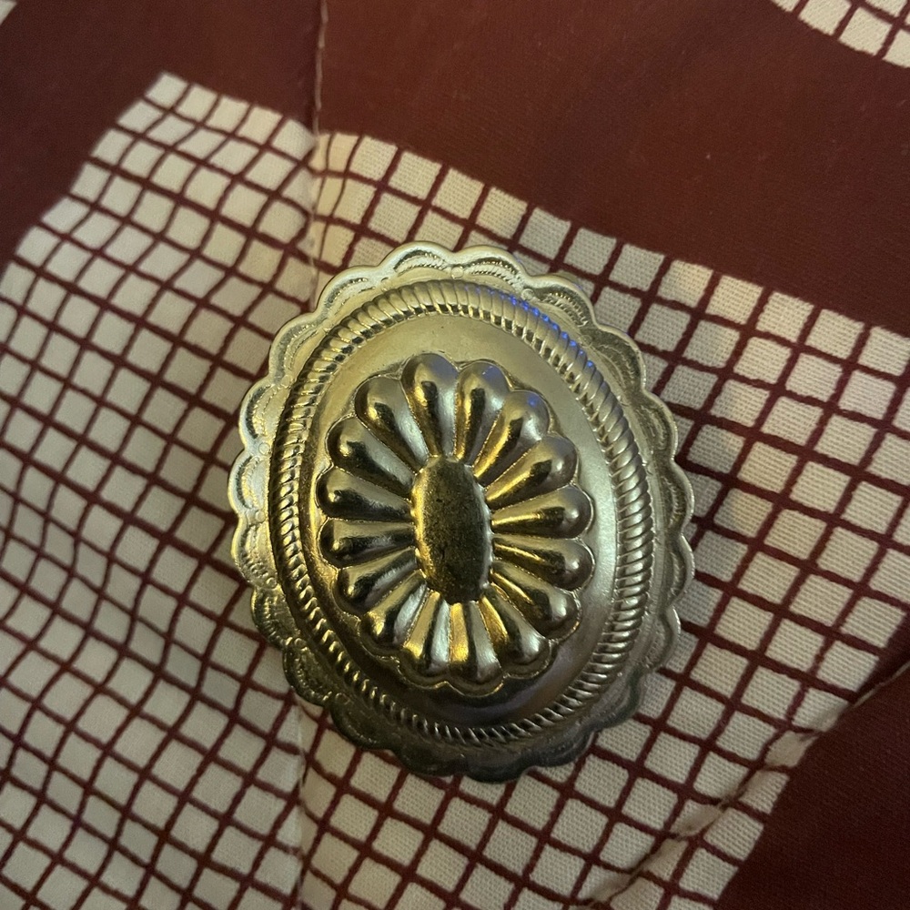 Vintage Concho Belt Buckle